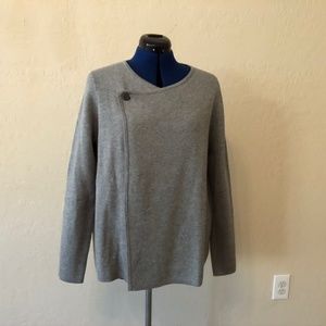 Lands’ End wrap sweater